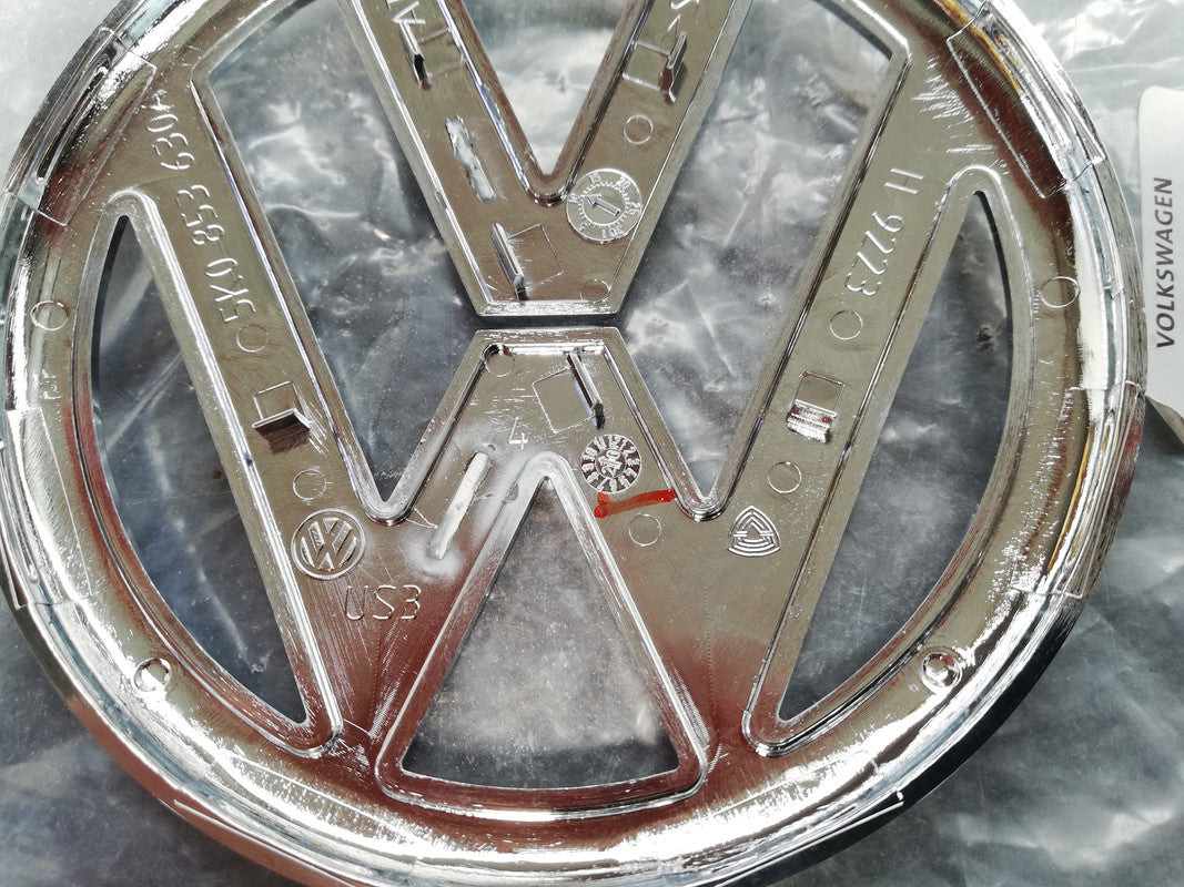 Original New Volkswagen Polo Vivo Boot Lid Badge/Emblem "VW"