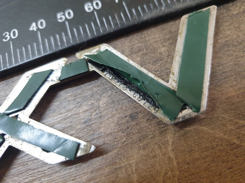 Original Used Toyota Land Cruiser Boot Lid 'VX' Badge
