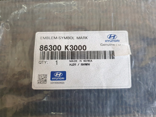 Hyundai Venue Hyundai Logo - Boot Lid Badge