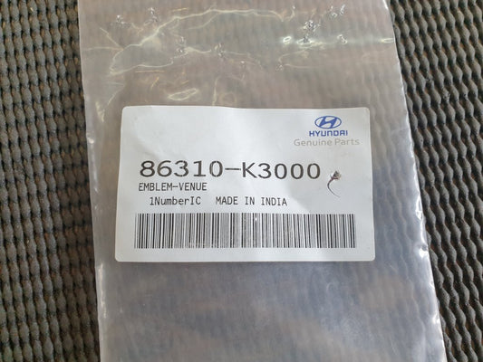Hyundai Venue "VENUE" - Boot Lid Badge