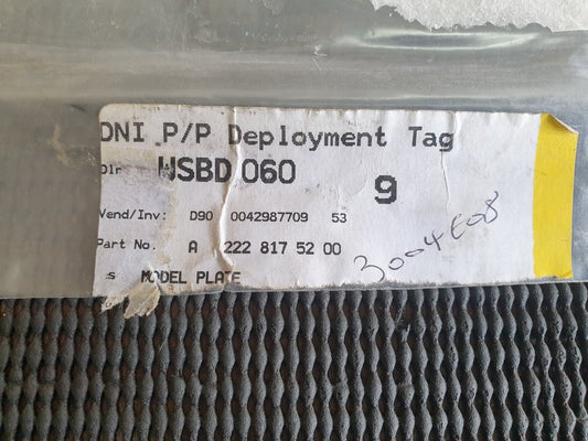 Mercedes-Benz S-Class W222 "V8 BITURBO" - Fender Badge