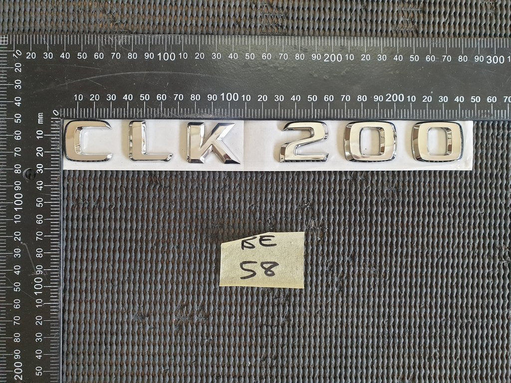 Mercedes-Benz CLK C208 "CLK 200" - Boot Lid Badge
