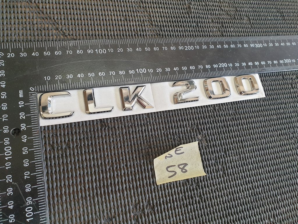 Mercedes-Benz CLK C208 "CLK 200" - Boot Lid Badge