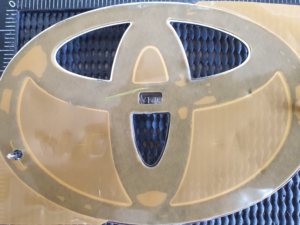 Toyota Quantum Boot Lid Badge