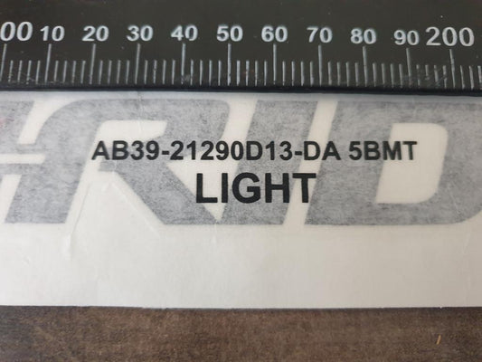 Ford Ranger "HIRIDER" Left Rear Sidepanel Sticker