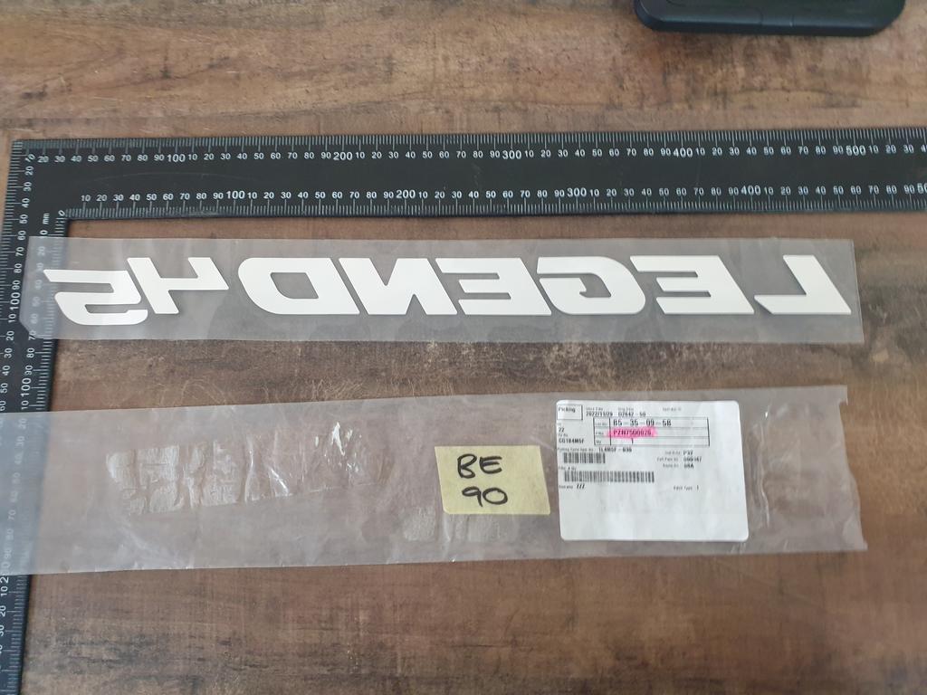 Toyota Hilux "LEGEND 45" Sticker