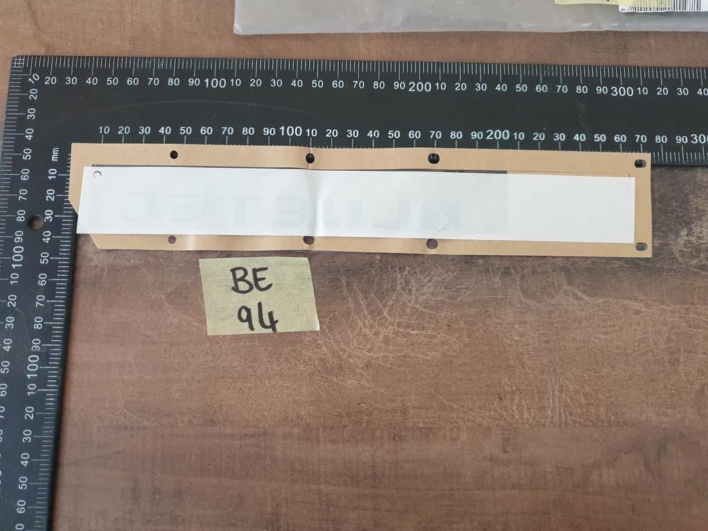 Mercedes-Benz S-Class W222 "BLUETEC" - Boot Lid Badge