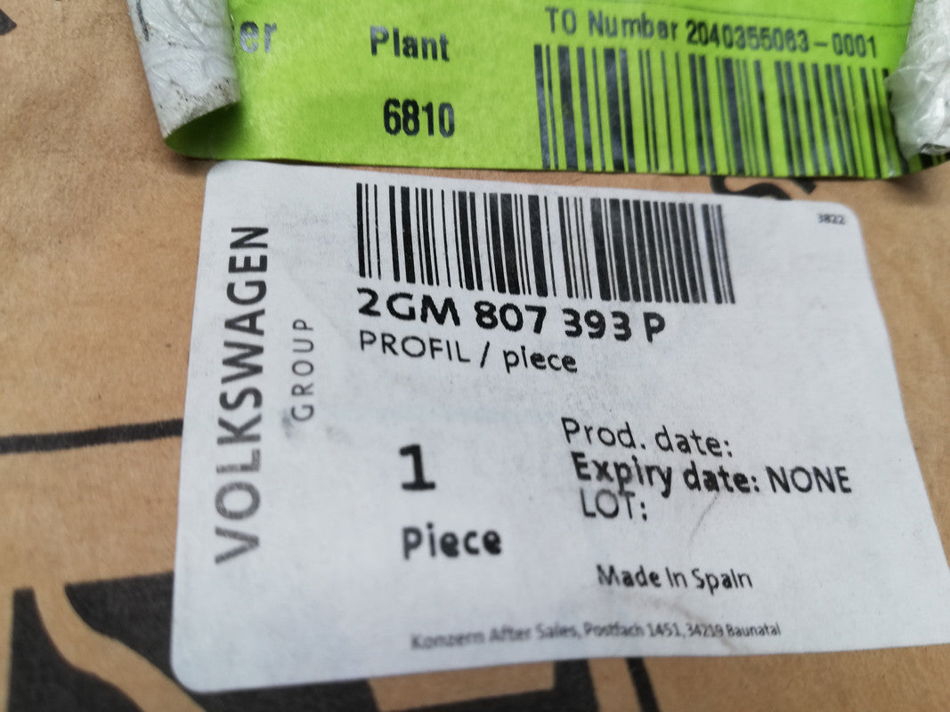 Volkswagen T-Cross Comfort 2023 Left Rear Inner Bumper Guide