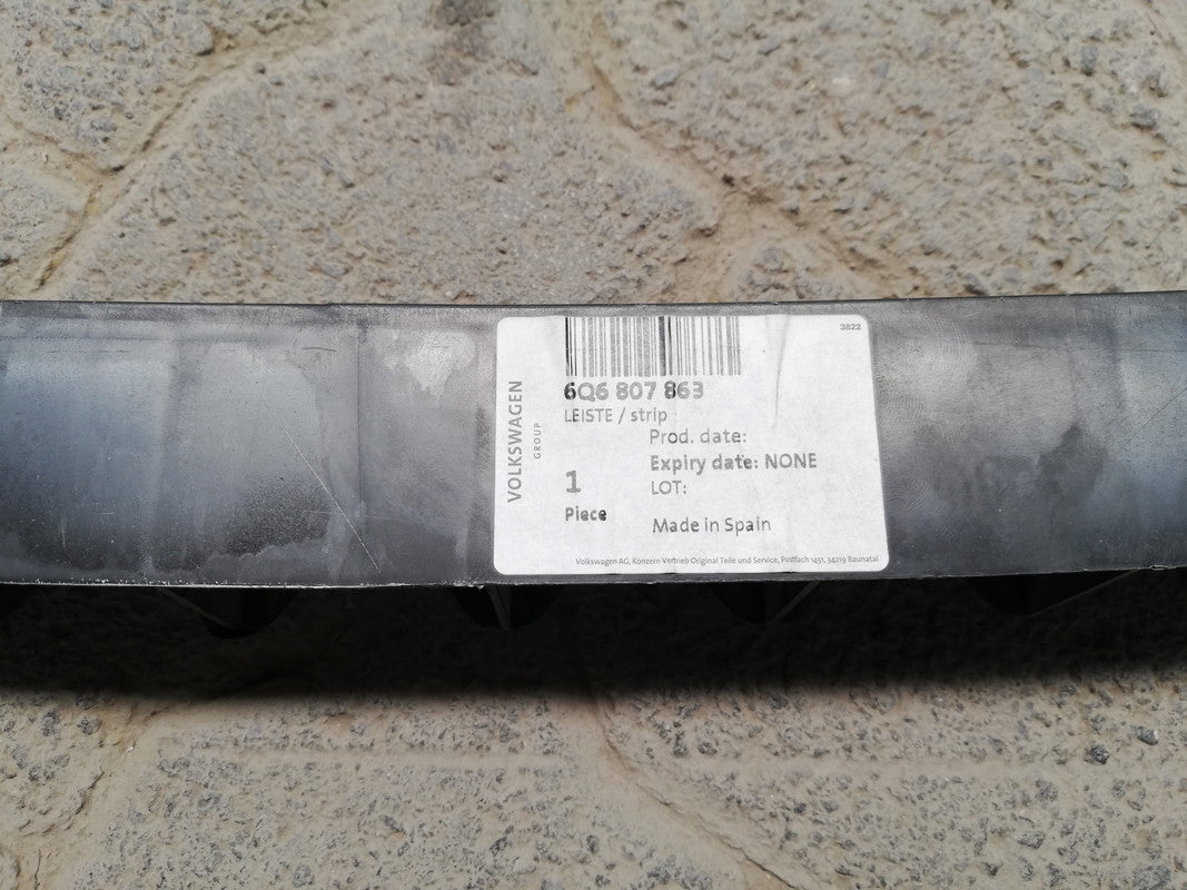 Volkswagen Polo Vivo 2016 Rear Bumper Centre Bracket