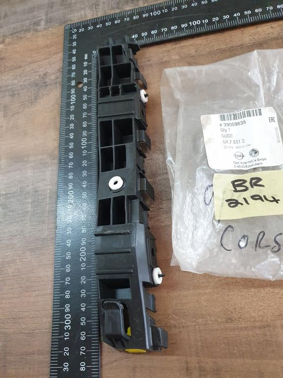 Original New Opel Corsa Left Rear Bumper Bracket