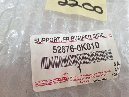 Original New Toyota Fortuner Hilux Left Front Centre Bumper Bracket