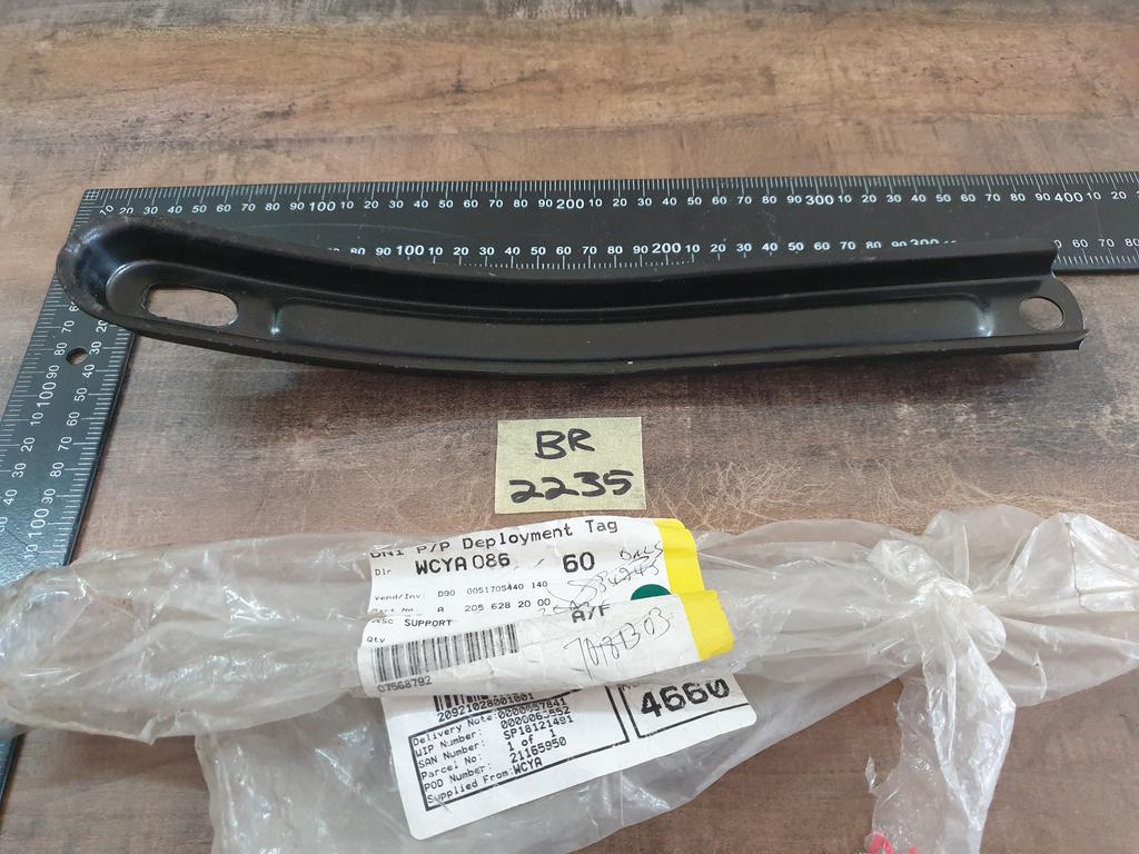Original New Mercedes-Benz C-Class W205 Front Subframe Strut - Impact Bar Bracket
