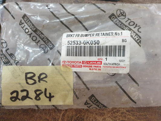 Original New Toyota Hilux Outer Front Bumper Bracket