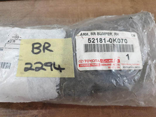 Original New Toyota Hilux Right Rear Bumper Bracket