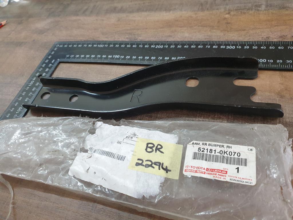 Original New Toyota Hilux Right Rear Bumper Bracket