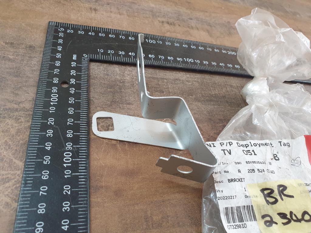 Original New Mercedes-Benz C-Class W205 Right Front Skid Plate Bracket