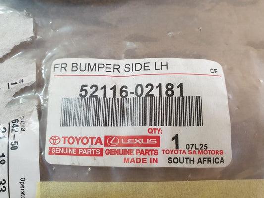 Original New Toyota Corolla Quest Left Front Bumper Bracket