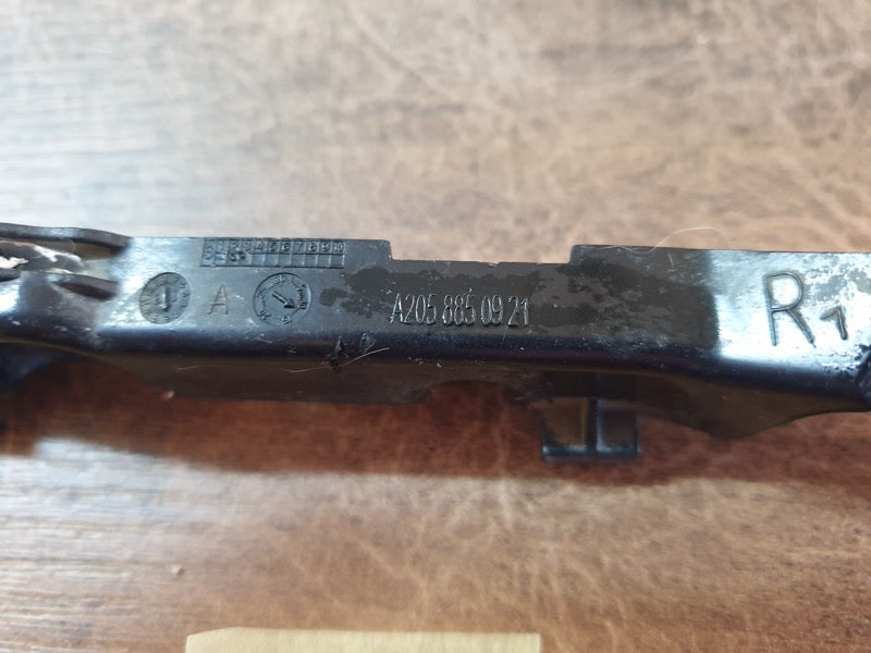 Original Used Mercedes-Benz C-Class W205 Right Front Bumper Outer Guard Rail