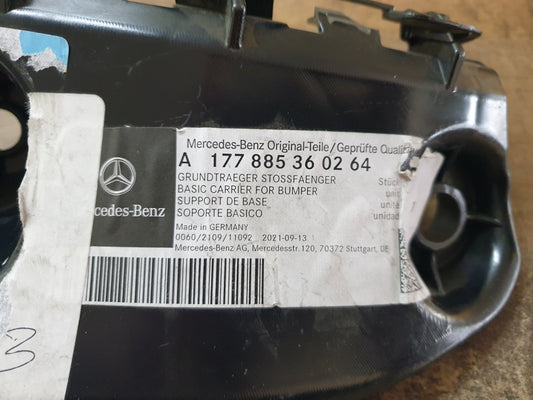 Original New Mercedes-Benz A-Class V177 W177 Right Rear Upper Bumper Bracket