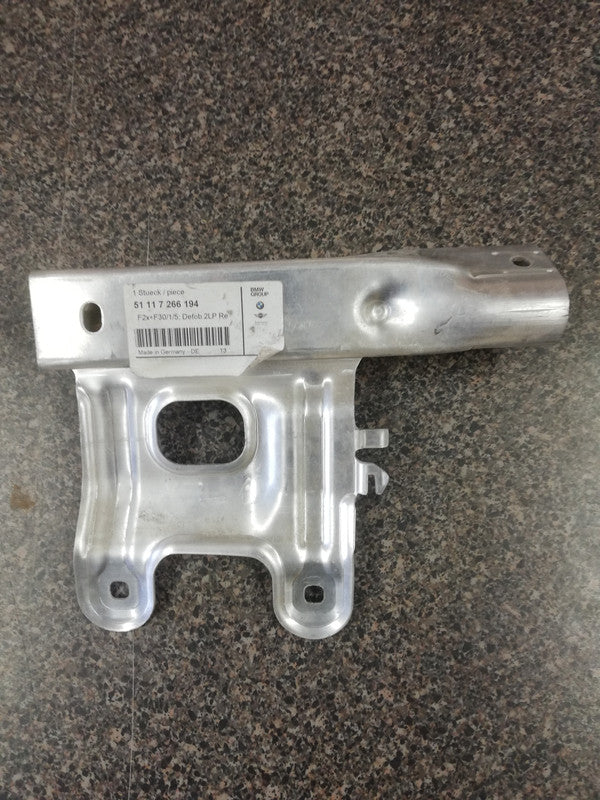 BMW 116i-M135i Aluminium 2013, 2014, 2015, 2016, 2017, 2018, 2019, Right Front Deformation Element Front Bumper Lower Mount Bracket Right