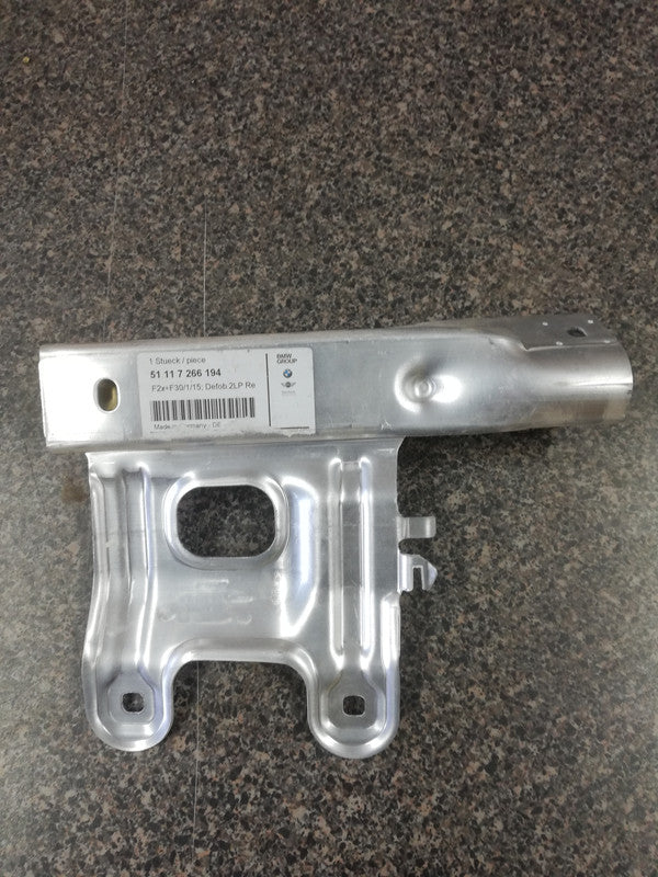 BMW 116i-M135i Aluminium 2013, 2014, 2015, 2016, 2017, 2018, 2019, Right Front Deformation Element Front Bumper Lower Mount Bracket Right