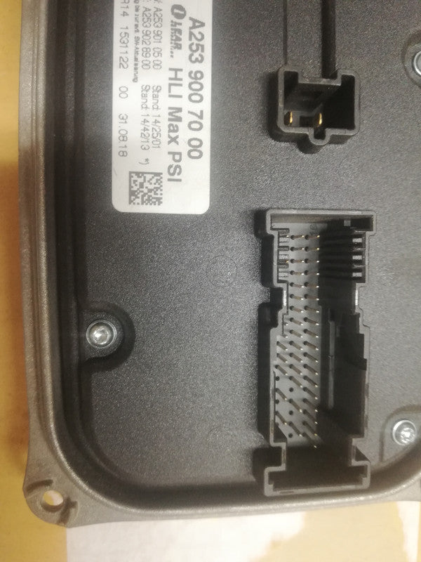 Mercedes-Benz GLC W253, 2016, 2017, 2018, 2019, 2020, LED Headlight Ballast Control Module, X253, C253 Left Headlamp Control Unit