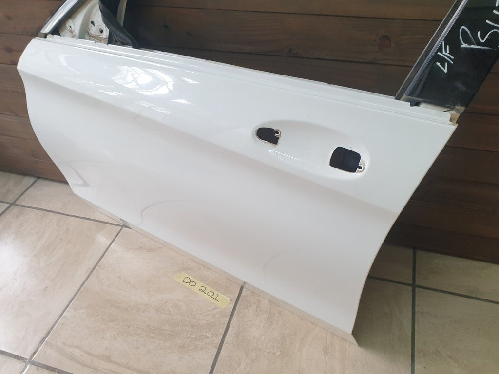 Mercedes-Benz C-Class W205 Left Front Passenger Door - Including Door Rubber, Window Rubber, Door Blackout Trim and Chrome Window Trim