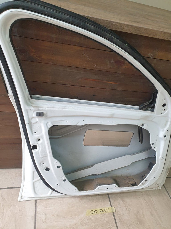 Mercedes-Benz C-Class W205 Left Front Passenger Door - Including Door Rubber, Window Rubber, Door Blackout Trim and Chrome Window Trim