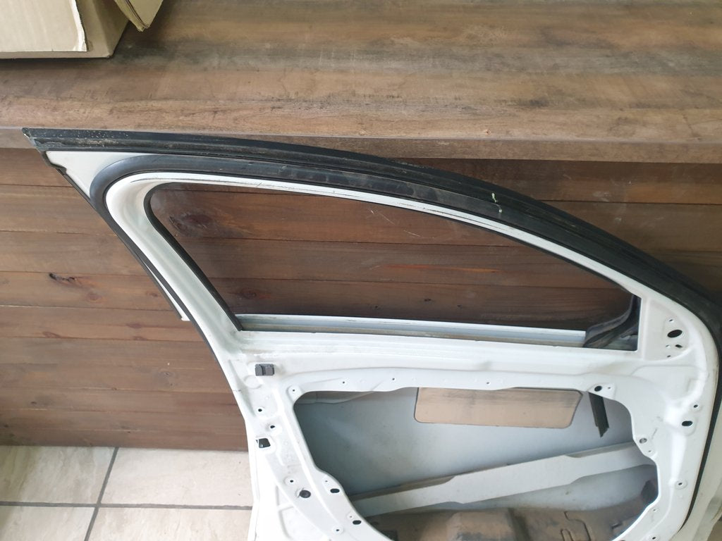 Mercedes-Benz C-Class W205 Left Front Passenger Door - Including Door Rubber, Window Rubber, Door Blackout Trim and Chrome Window Trim