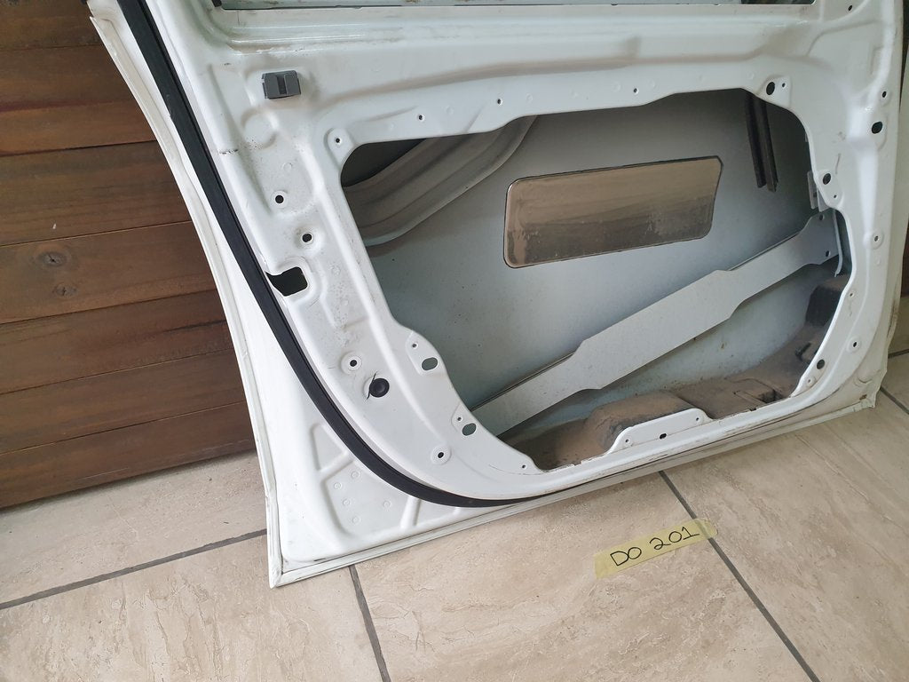 Mercedes-Benz C-Class W205 Left Front Passenger Door - Including Door Rubber, Window Rubber, Door Blackout Trim and Chrome Window Trim