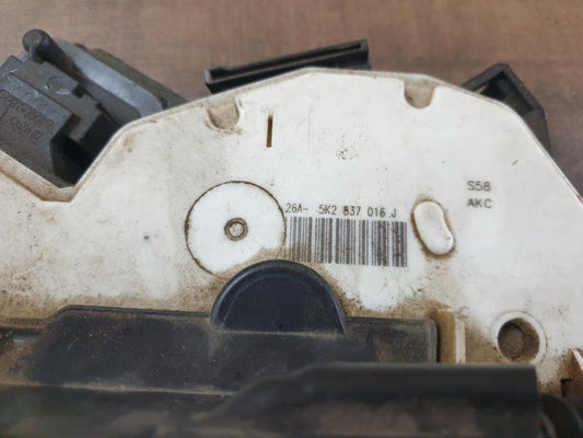 Original Used Volkswagen Golf Right Door Lock Mechanism