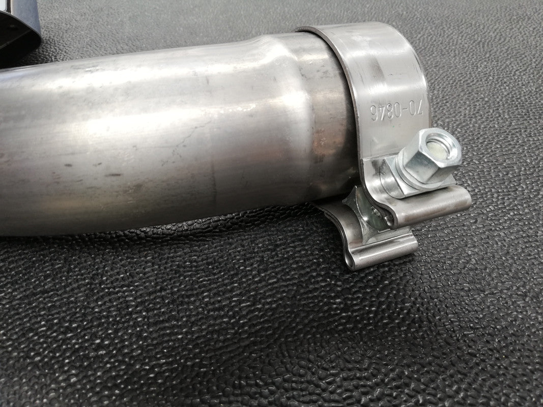 Volkswagen Touareg 2020 Left Rear Exhaust Pipe and Chrome Tailpiece