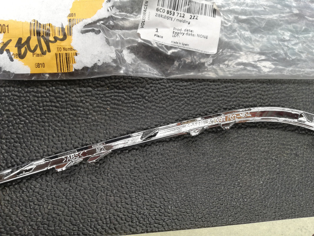 Volkswagen Polo TSI 2016 Right Front Fog Lamp Cover Chrome Trim