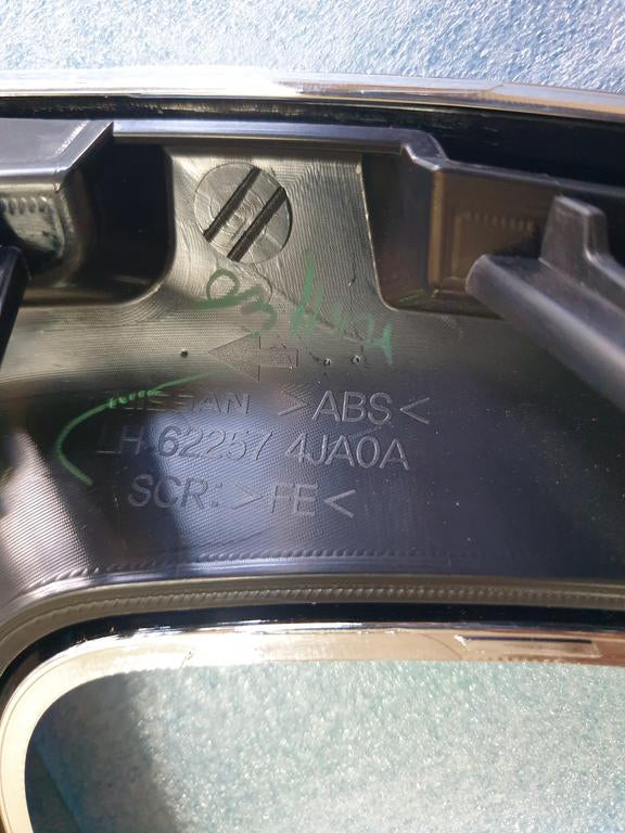 Nissan Navara Left Front Fog Light Chrome Surround Trim