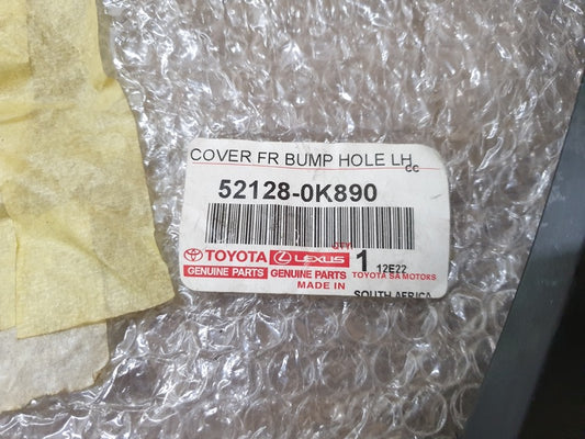 Original New Toyota Hilux Left Front Bumper Fog Light Trim