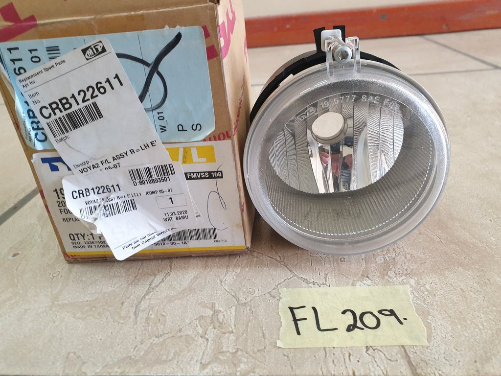 Chrylser Jeep Dodge Aftermarket Left Fog Light replacement for 4805857AB