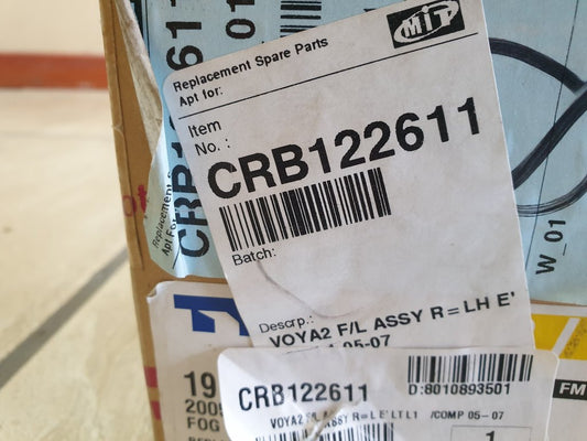 Chrylser Jeep Dodge Aftermarket Left Fog Light replacement for 4805857AB