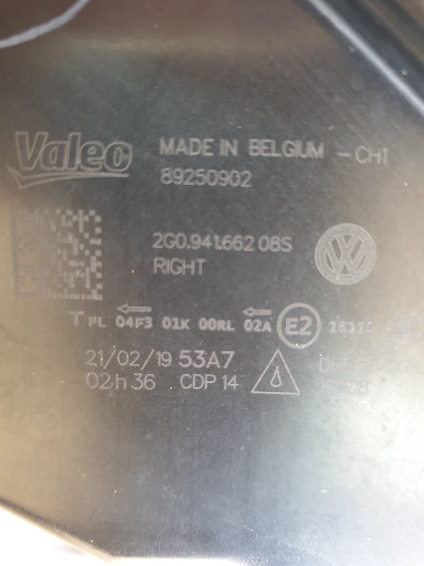Volkswagen Polo Right Fog Light