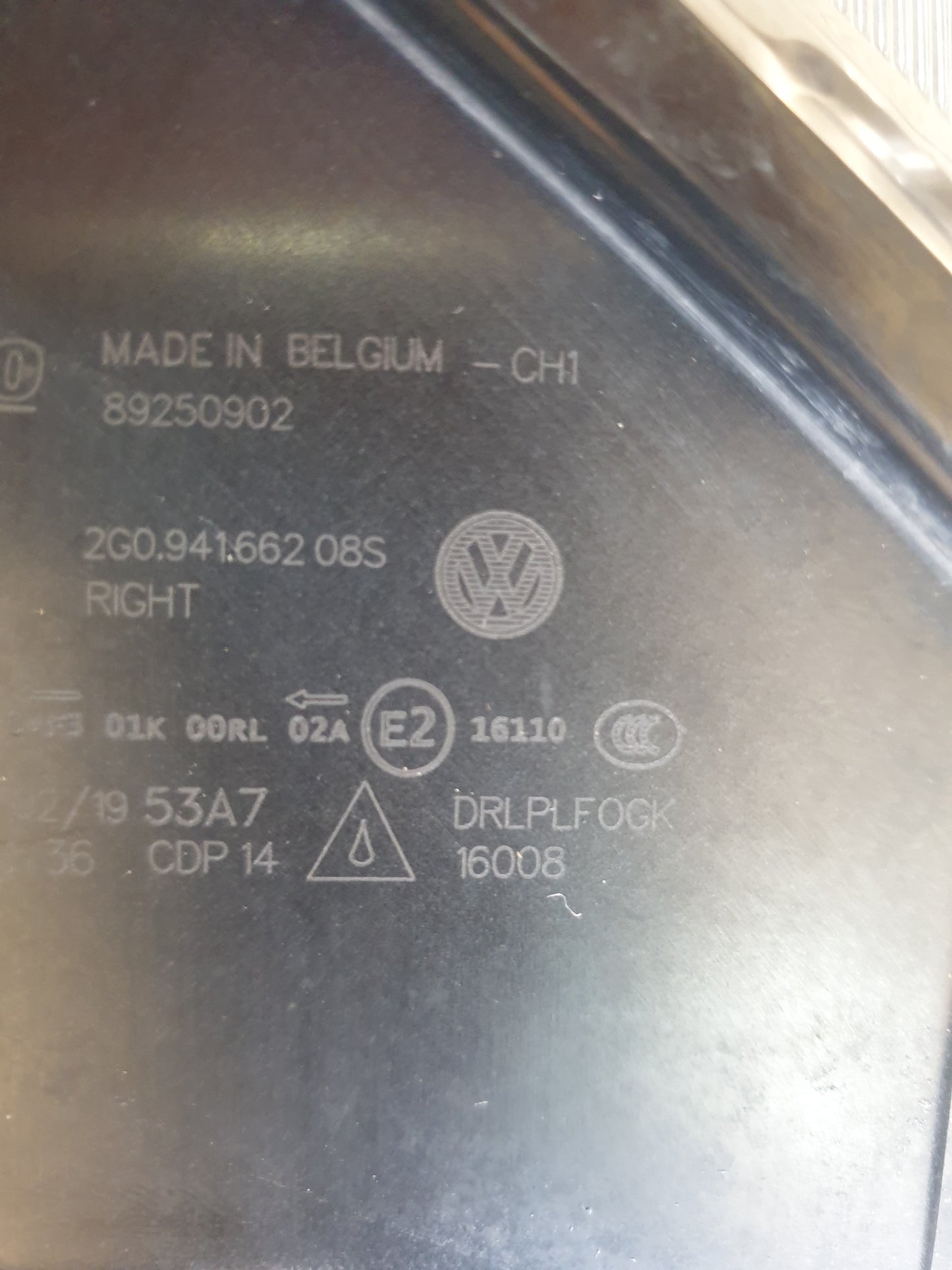 Volkswagen Polo Right Fog Light