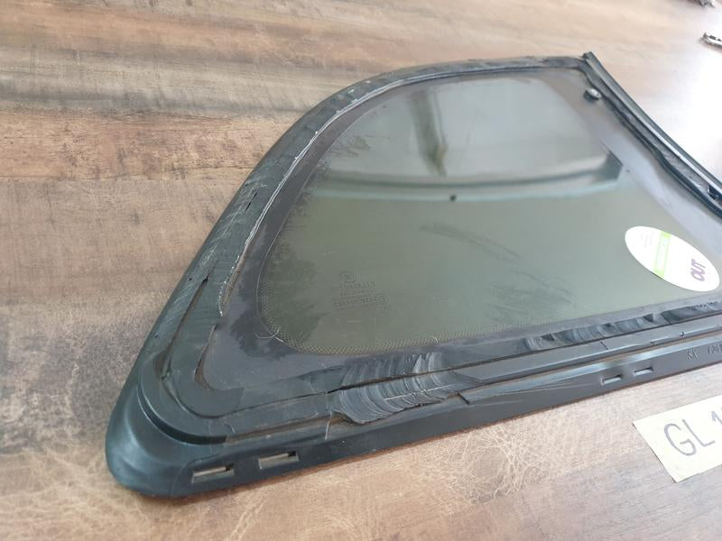 Original Used Fiat 500 Left Rear Quarter Glass