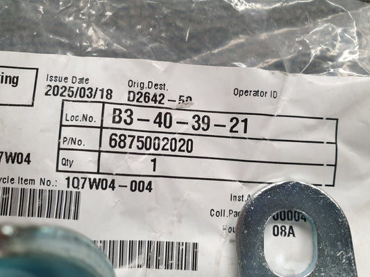 Original New Toyota Fortuner Right Rear Upper Door Hinge