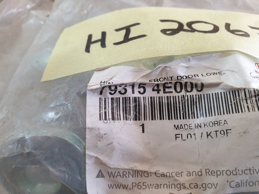 Original New Kia K2700 Left Front Door Lower Hinge