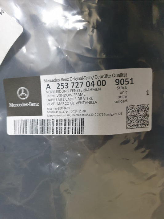 Original New Mercedes-Benz GLC Coupe C253 X253 Right Front Door Interior Top Moulding Frame