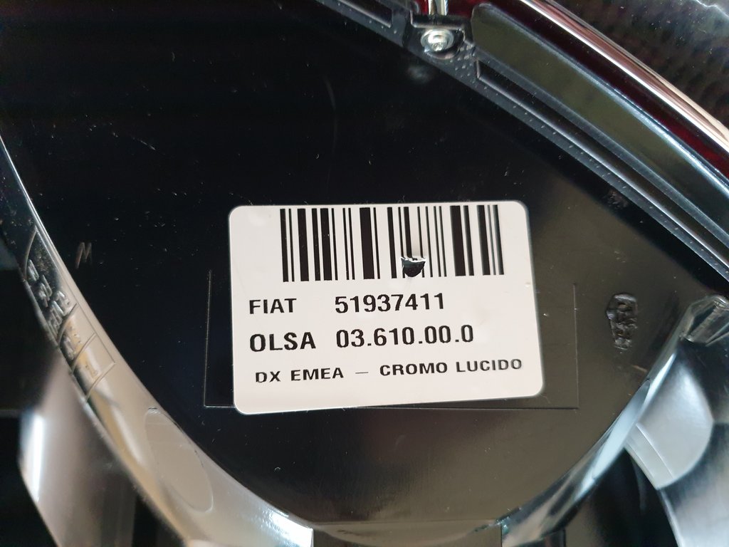 Fiat 500 Right Taillight