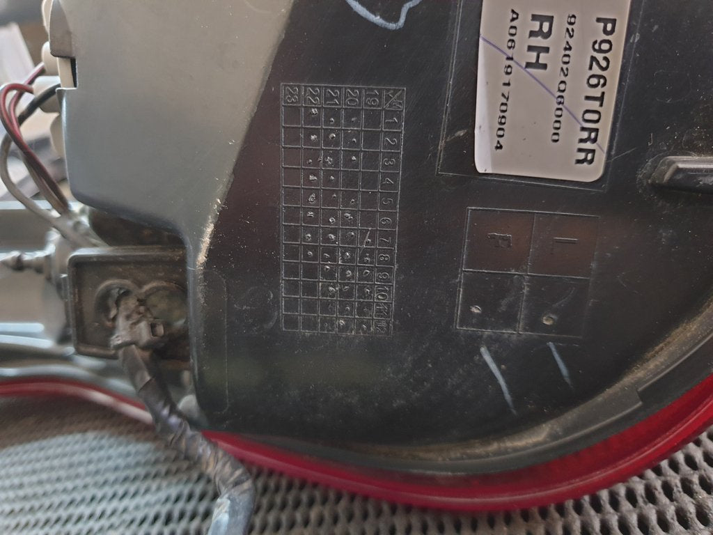 KIA Seltos 2023 Right Rear Outer Taillight