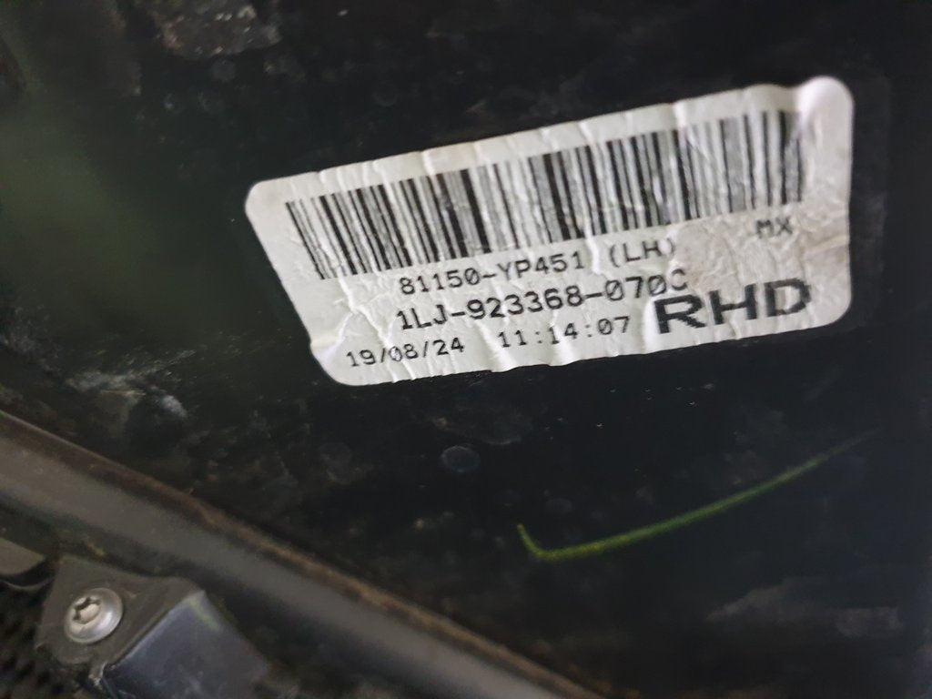 Toyota Hilux Left Headlight
