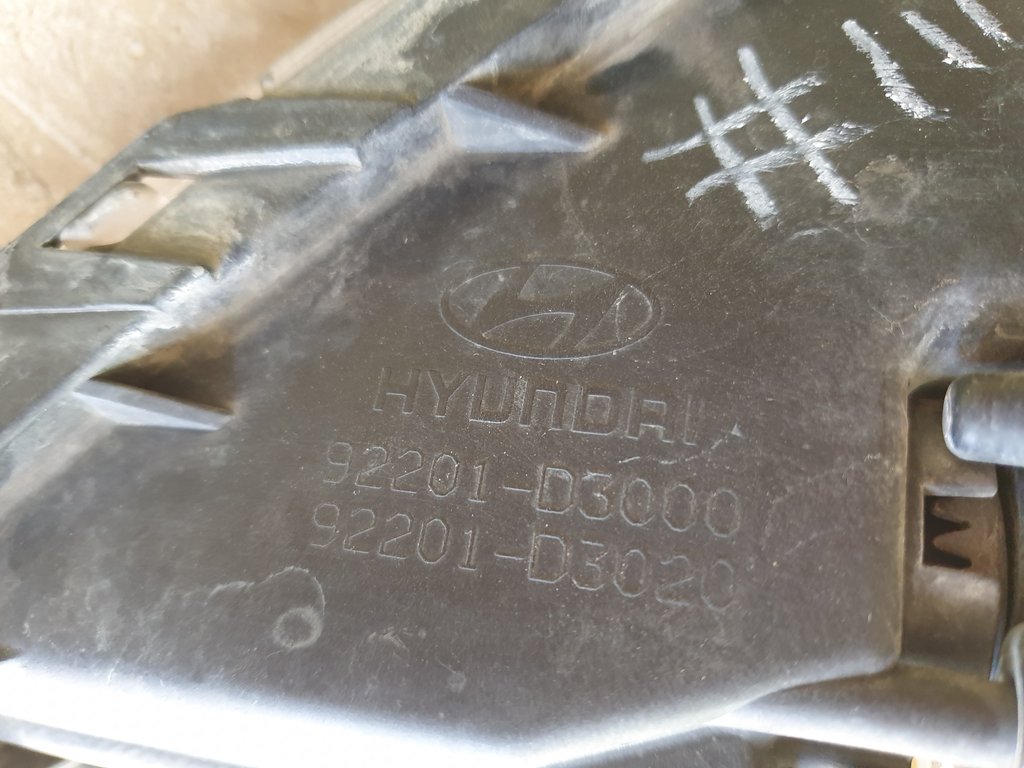 Hyundai Tucson 2016 Left Fog Light