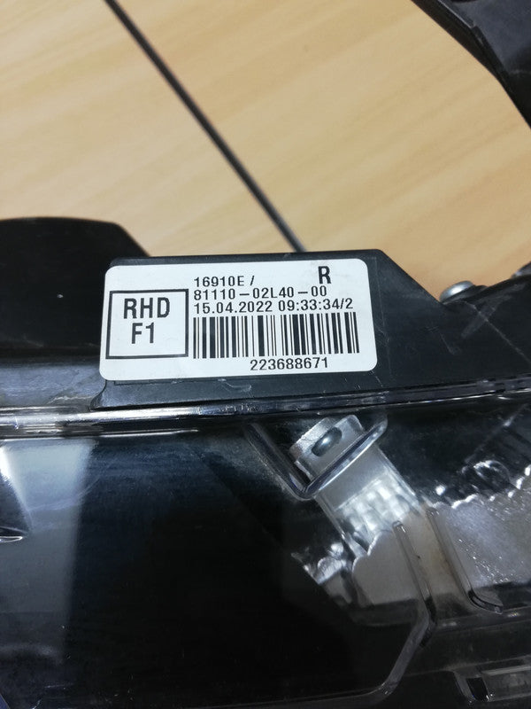 Original Used Toyota Corolla Quest Right Headlight