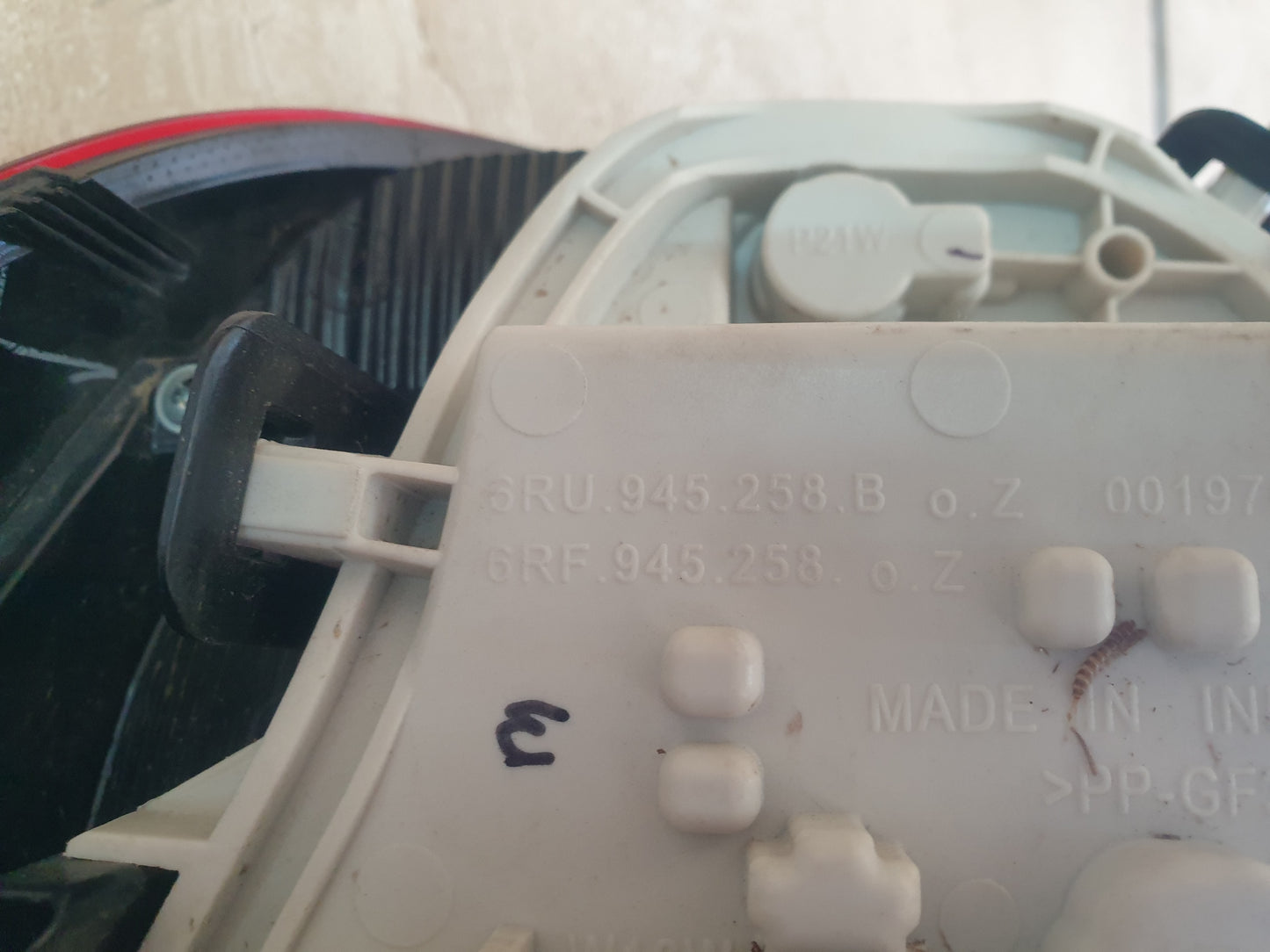 Volkswagen Polo 2018 Right Taillight