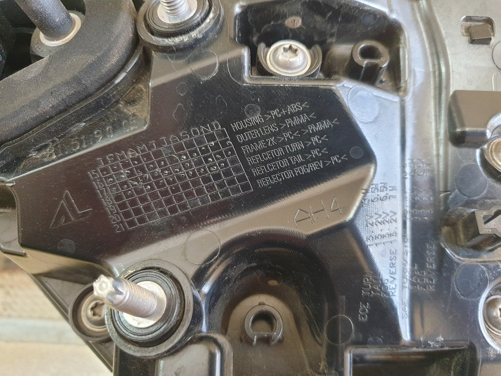 Audi RS4 2019 Left Inner Taillight